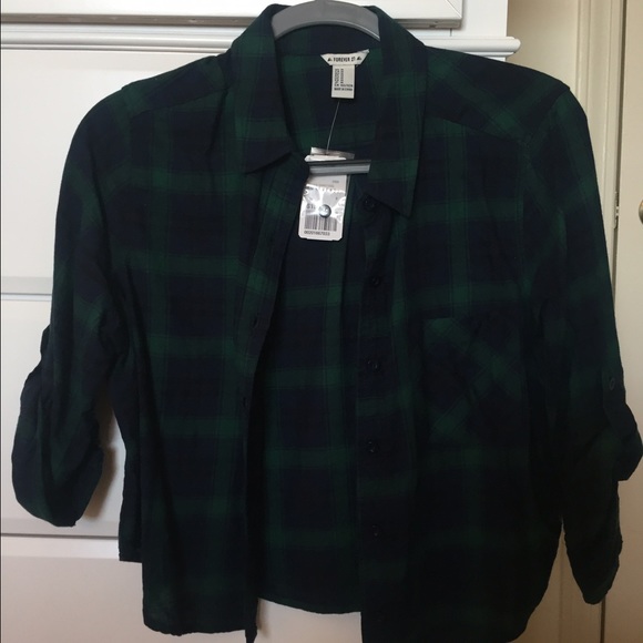Crop Top Flannel