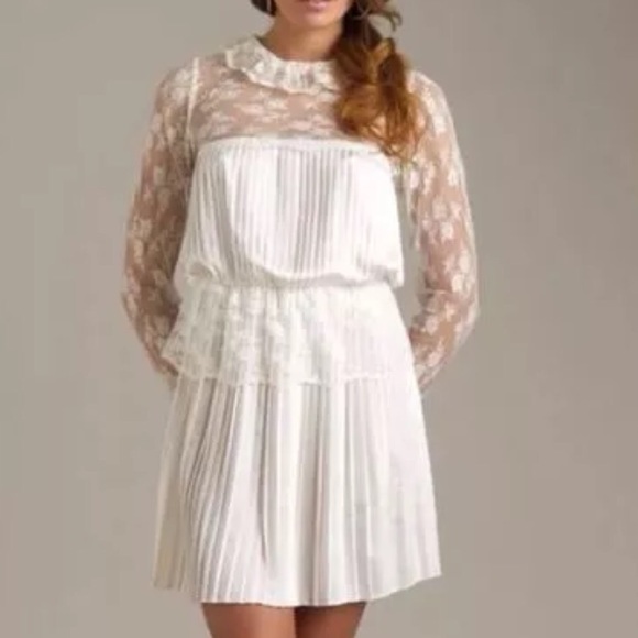 Free People Victorian Lace ivory dress size 8 NWT. - Picture 2 of 4