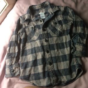 Boys button up long sleeve shirt