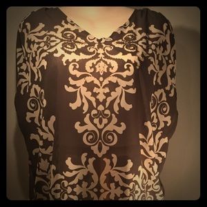 Lane Bryant sheer tunic