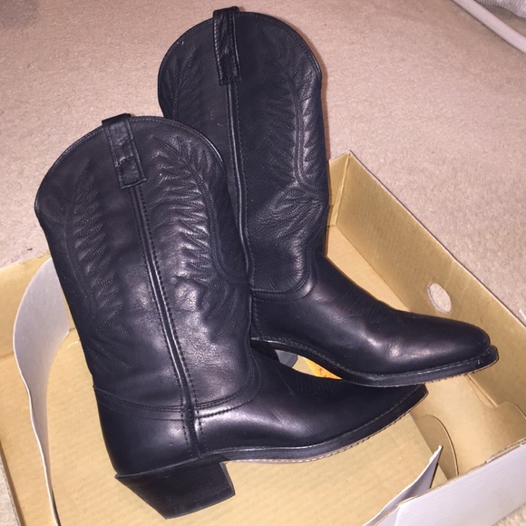 Laredo Western Cowboy Boots Black