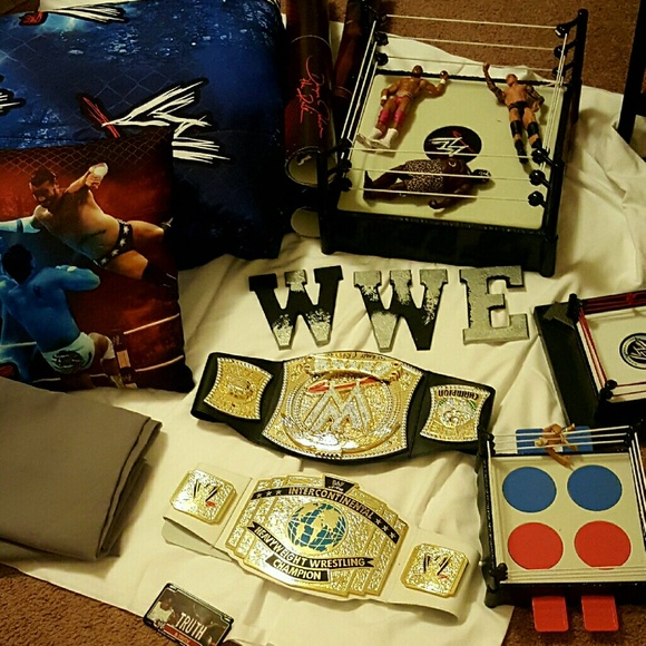 Boys WWE Full size  bedding & decor