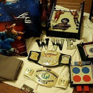 Boys WWE Full size  bedding & decor