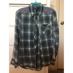 Green and Grey Flannel