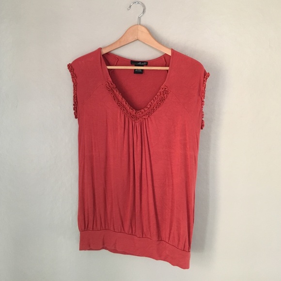 Coral Blouse