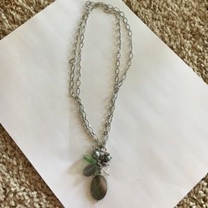 Green Chain Necklace!!