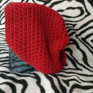 Handmade crochet beanie