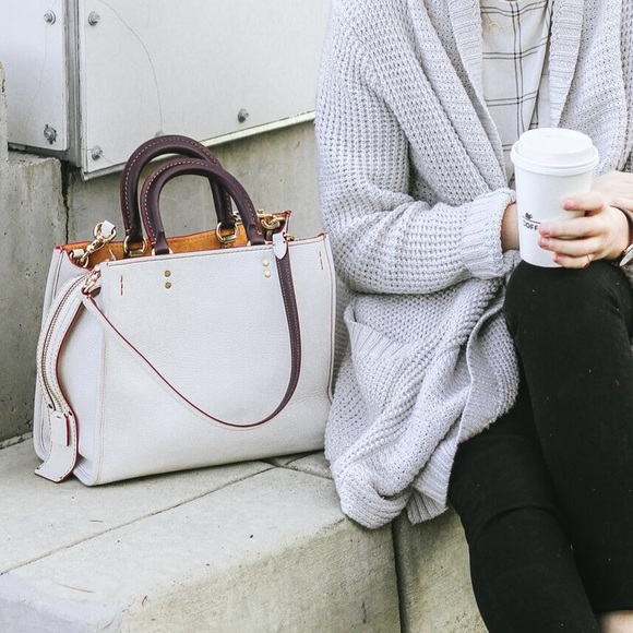 Coach Purse - Rogue in Chalk - Fall 2016 - Picture 3 of 3