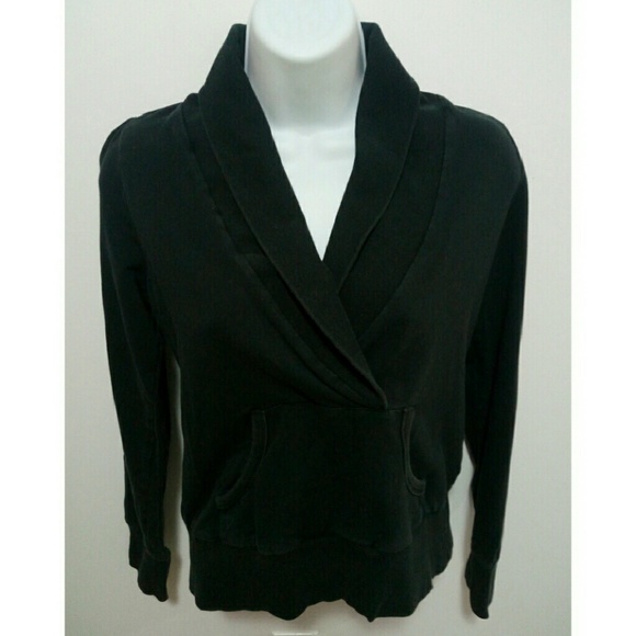 Forever 21 black blouse with collar
