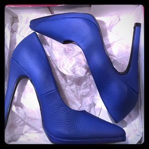 Brand new Charlotte Russe faux snakeskin heels