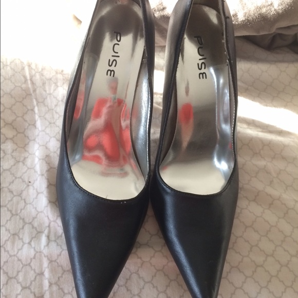 Black stilettos