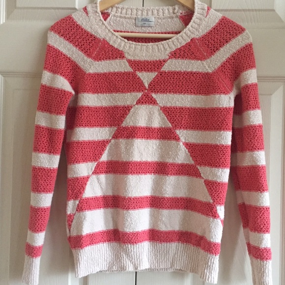 Madewell striped cotton Wallace sweater