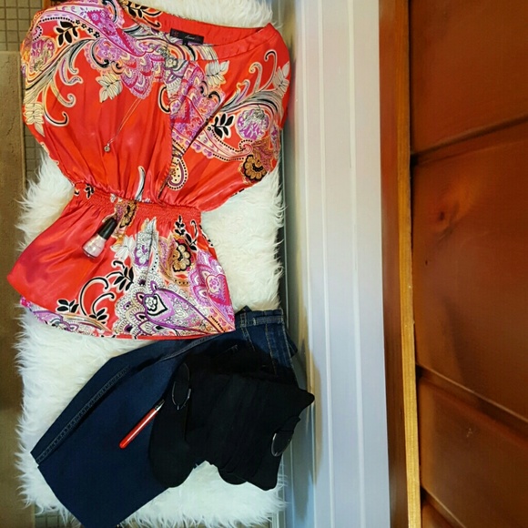 medium, georgious, kimono style top