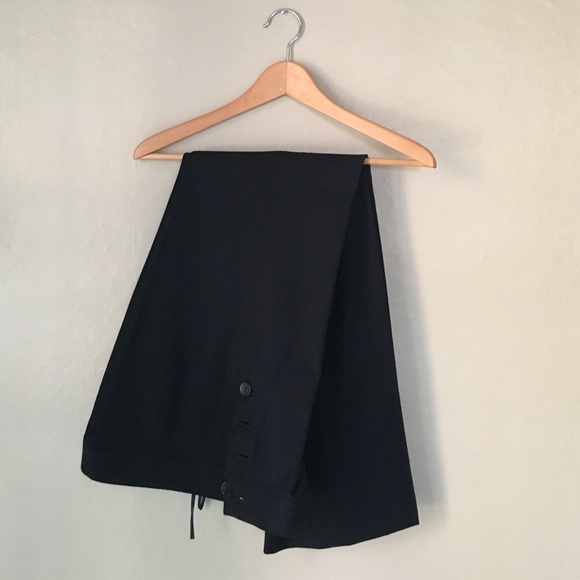 Navy Wool Pant