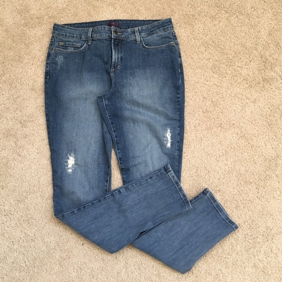 NYJD Not Your Daughters Ankle Jeans Size 12