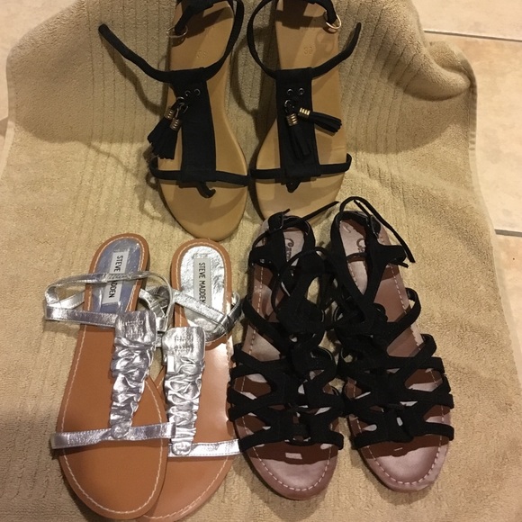 Lot of three Sandals!