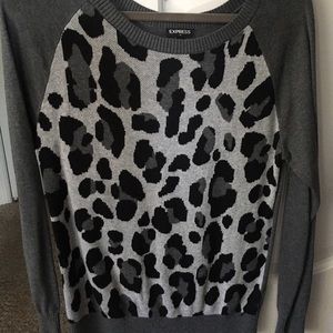 Leopard sweater from Express