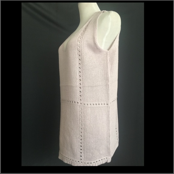 Von Saken Lilac Sleeveless Tunic Sweater - Picture 2 of 4