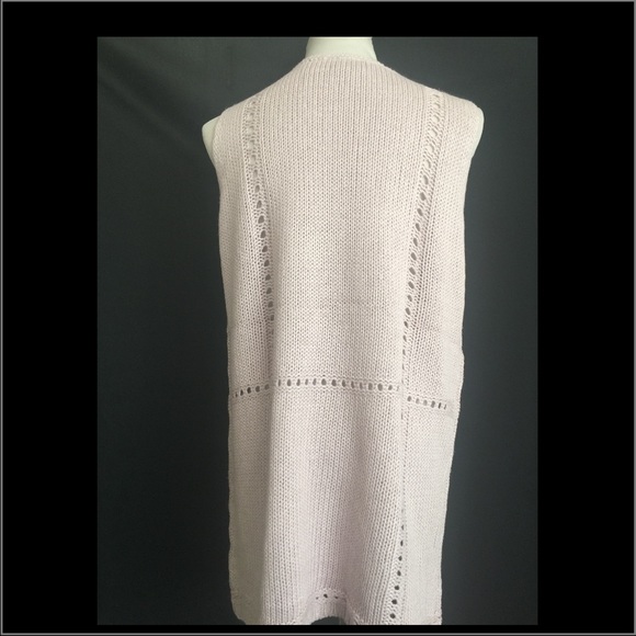 Von Saken Lilac Sleeveless Tunic Sweater - Picture 3 of 4