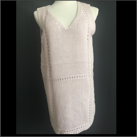 Von Saken Lilac Sleeveless Tunic Sweater - Picture 4 of 4
