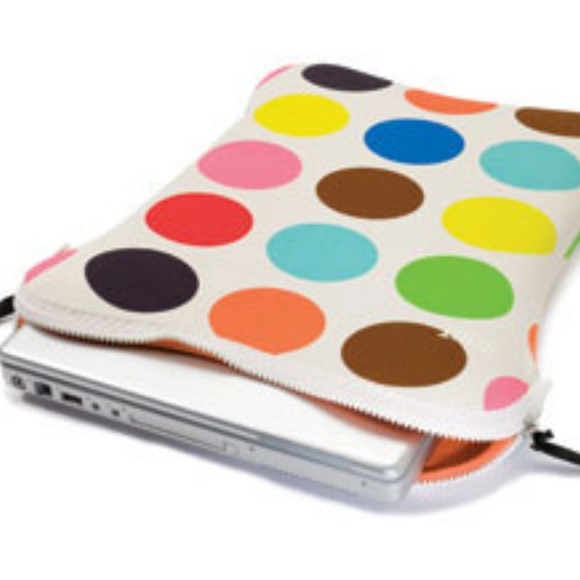 BUILT NY polka dot laptop sleeve (13", 15")