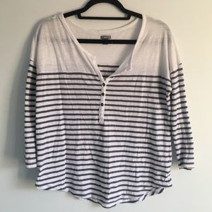 American Eagle stripped long sleeve shirt