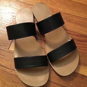 JCrew Double Strap Flat Sandals