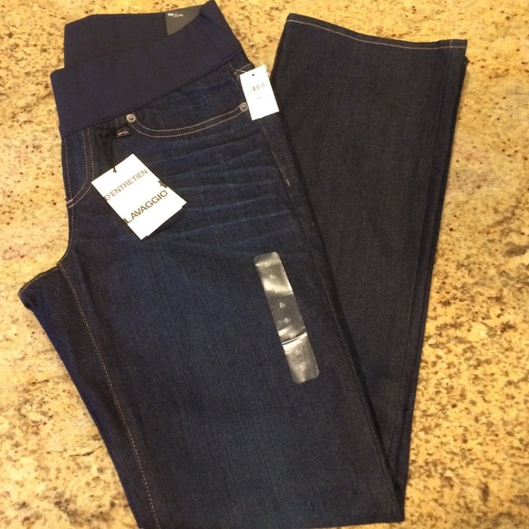 GAP MATERNITY perfect boot dark denim stretch