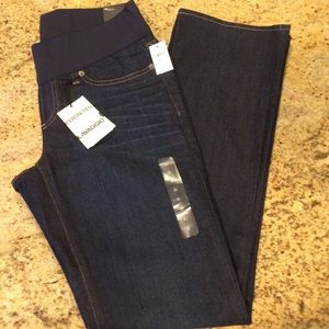 GAP MATERNITY perfect boot dark denim stretch