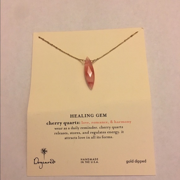 Dogeared necklace.