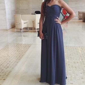 Bill Levkoff Gray Formal Dress