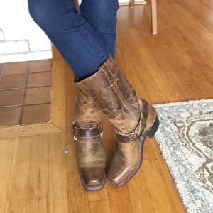 Frye Harness Boots