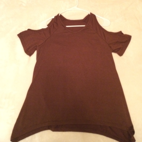 Brown size s top - Picture 1 of 2