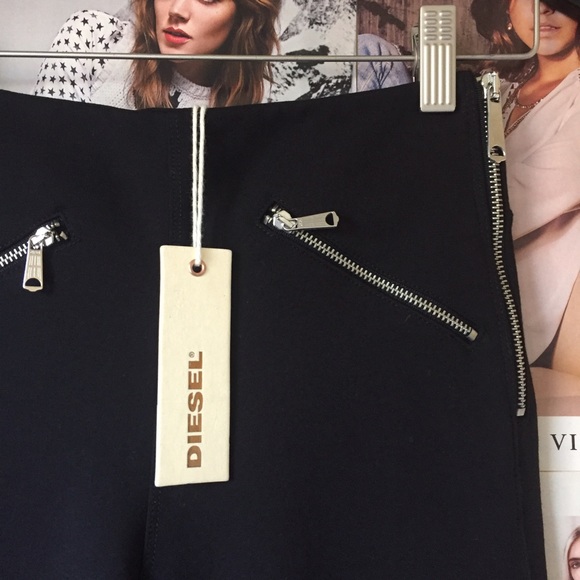 Diesel Pants - Diesel | skinny trouser w/ zip legs