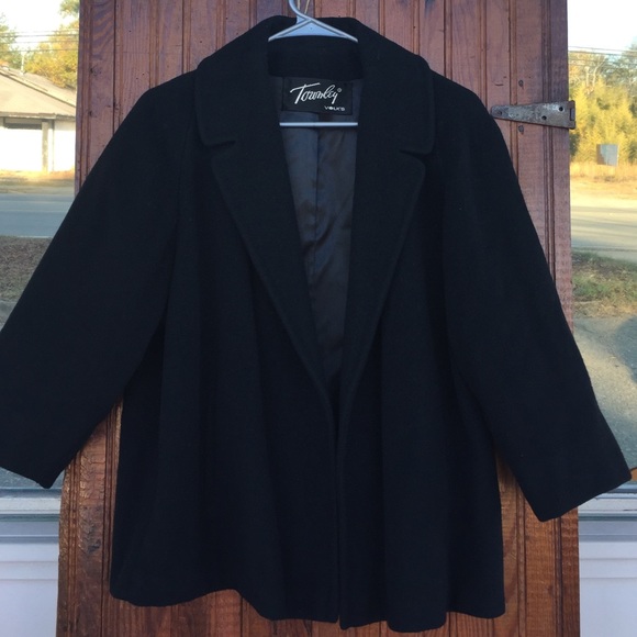 Vintage Townley 100% CASHMERE overcoat!
