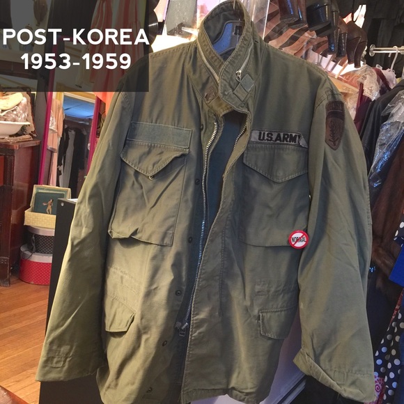 AUTHENTIC VINTAGE ARMY MILITARY FIELD JACKET