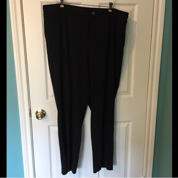 Maggie Barnes Stretch Right Fit 6 Black Pant 20 22 - Picture 2 of 4