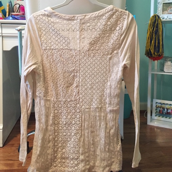 RXB patchwork back design tunic top