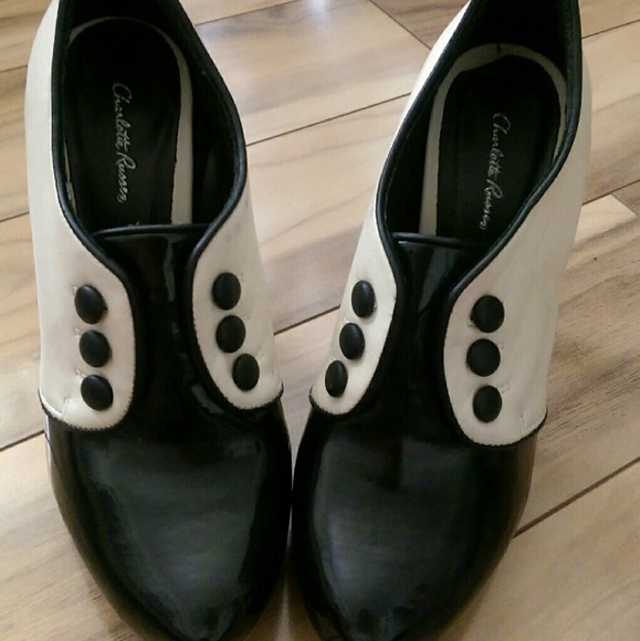 Black and White Heels