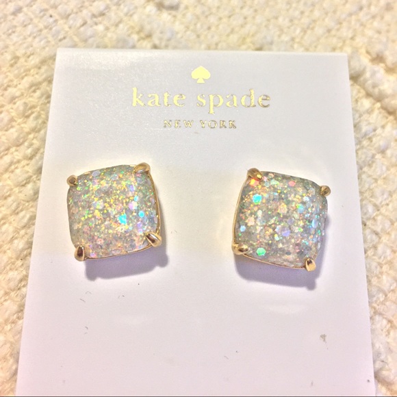 🚫SOLD🚫 Kate Spade Opalescent Glitter Studs