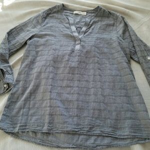 Gray Tunic Top