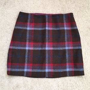 Sale! Boden Wool Skirt British Tweed