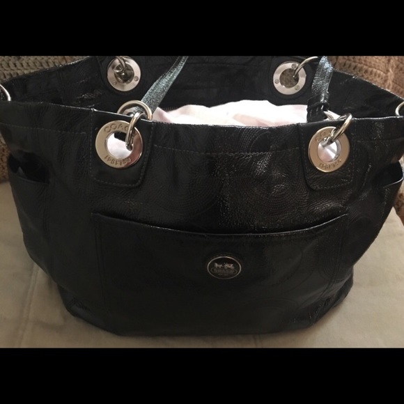 Coach Black Diaper Bag - Picture 3 of 3