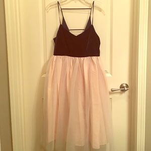 Formal Lauren Conrad open back dress