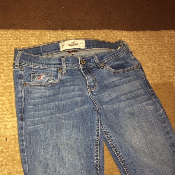 Light wash hollister jeans
