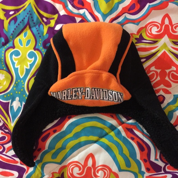 Harley Davidson toddler hat