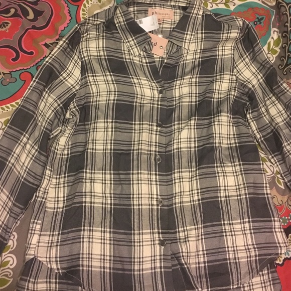 Long sleeve flannel