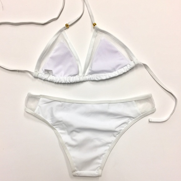 White bikini set sw156 - Picture 3 of 4