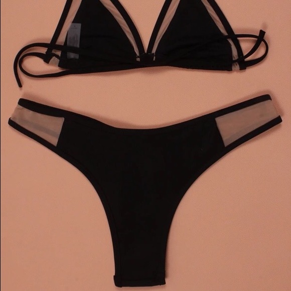 Clearance! Blue bikini set sw156 - Picture 2 of 4