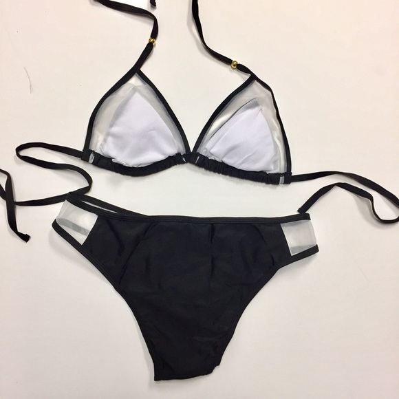 Clearance! Blue bikini set sw156 - Picture 3 of 4